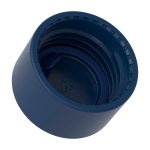 Garrafa feita de materiais reciclados com chávena 620 ml Ocean Bottle cor azul-marinho vista detalhe 1