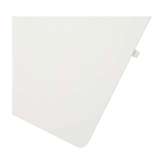 Caderno com bordas arredondadas e capa macia, folhas A5 pautadas cor branco vista detalhe 1