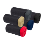 Manta de felpa com saco de transporte 200 g/m2 cor preto segunda vista várias cores