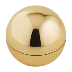 Bálsamo labial de baunilha com embalagem exterior brilhante FPS15 cor amarelo segunda vista
