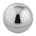 Bálsamo labial de baunilha com embalagem exterior brilhante FPS15 cor prateado segunda vista
