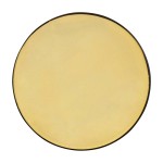 Bálsamo labial com aroma a baunilha e espelho interior FPS15 cor dourado terceira vista frontal