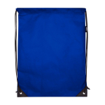 Mochila de cordão non-woven duradouro e resistente ao rasgo 5 L cor azul real segunda vista frontal