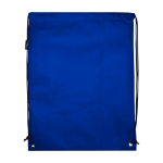 Mochila de cordão non-woven duradouro e resistente ao rasgo 5 L cor azul real segunda vista traseira