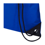 Mochila de cordão non-woven duradouro e resistente ao rasgo 5 L cor azul real vista detalhe 1