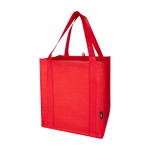 Saco multiusos de poliéster reciclado com base de apoio 29 L cor vermelho
