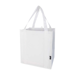 Saco multiusos de poliéster reciclado com base de apoio 29 L cor branco