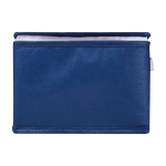 Saco térmico de non-woven reciclado para 6 latas e capacidade 4 L cor azul real segunda vista frontal