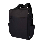 Mochila de poliéster reciclado com compartimento para portátil 15'' cor cinzento-escuro