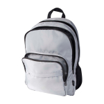 Mochila para portátil de poliéster reciclado com bolso para PC 15'' cor cinzento terceira vista