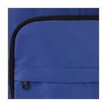 Mochila para portátil de poliéster reciclado com bolso para PC 15'' cor azul real vista detalhe 1