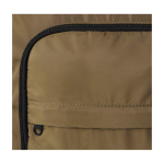 Mochila para portátil de poliéster reciclado com bolso para PC 15'' cor verde-escuro vista detalhe 1