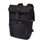 Mochila de viagem com cobertura enrolável e vários bolsos PC 15'' cor preto