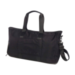 Saco desportivo expansível com design elegante e capacidade 35 L cor preto