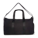 Saco desportivo expansível com design elegante e capacidade 35 L cor preto segunda vista traseira