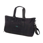 Saco desportivo expansível com design elegante e capacidade 35 L cor preto