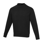 Jersey unisex poliéster/algodão reciclado 280 g/m2 Elevate NXT cor preto