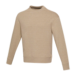 Jersey unisex poliéster/algodão reciclado 280 g/m2 Elevate NXT cor marfim