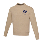 Jersey unisex poliéster/algodão reciclado 280 g/m2 Elevate NXT vista impressão serigrafia