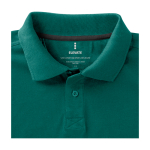 Polo de manga curta, algodão piqué, homem 200 g/m2 Elevate Life