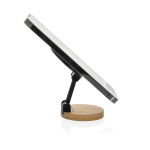 Suporte magnético para telemóvel de plástico reciclado e bambu cor preto quinta vista