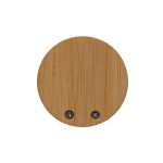 Suporte magnético para telemóvel de plástico reciclado e bambu cor preto oitava vista