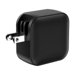 Carregador super-rápido para vários países com 3 saídas 70 W cor preto terceira vista