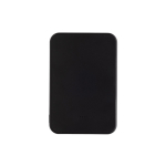 Powerbank de plástico reciclado com duas portas 5000 mAh cor preto segunda vista