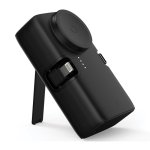 Carregador para relógio e vários dispositivos com potência de 20 W cor preto vista décima primeira
