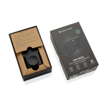 Carregador para relógio e vários dispositivos com potência de 20 W cor preto vista com caixa