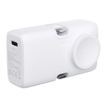 Carregador para relógio e vários dispositivos com potência de 20 W cor branco