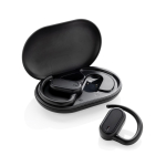 Auriculares sem fios com microfone para chamadas BT 5.3 cor preto