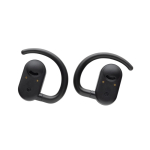 Auriculares sem fios com microfone para chamadas BT 5.3 cor preto terceira vista