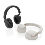 Auscultadores com design supra-aural e cancelamento de ruído cor branco vista geral