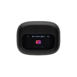 Auriculares sem fios com ecrã táctil e função de chamada cor preto décima vista
