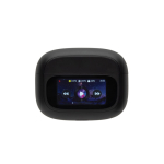 Auriculares sem fios com ecrã táctil e função de chamada cor preto sétima vista