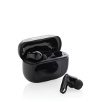 Auriculares sem fios com ecrã táctil e função de chamada cor preto vista principal