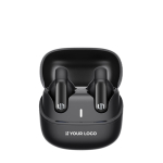 Auriculares sem fios com função de chamada e impermeáveis IPX4 cor preto vista principal