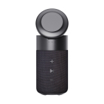 Colunas ecológicas com som de alta qualidade e subwoofer de 10 W cor preto vista décima oitava