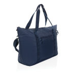 Saco térmico XL de rPET com duas asas e alça de ombro 30 L cor azul-marinho segunda vista
