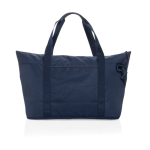 Saco térmico XL de rPET com duas asas e alça de ombro 30 L cor azul-marinho terceira vista