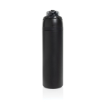 Garrafa de aço inoxidável reciclado de parede dupla de 700 ml cor preto quinta vista