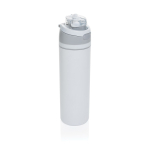 Garrafa de aço inoxidável reciclado de parede dupla de 700 ml cor branco