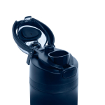 Garrafa de aço inoxidável reciclado de parede dupla de 720 ml cor azul-marinho oitava vista