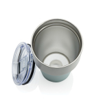 Copo térmico de aço inoxidável reciclado antigotas de 500 ml cor verde sexta vista