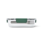 Lancheira com recipientes no interior e garfo Black+Blum 1 L segunda vista