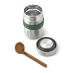 Frasco térmico de aço inoxidável com antigotas Black+Blum 400 ml terceira vista