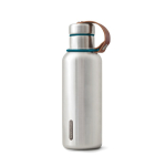 Garrafa térmica de aço inoxidável com pega Black+Blum 500 ml cor turquesa