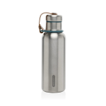 Garrafa térmica de aço inoxidável com pega Black+Blum 500 ml cor turquesa terceira vista