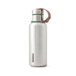 Garrafa térmica de aço inoxidável com pega Black+Blum 500 ml cor verde oliva